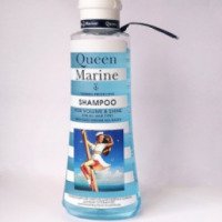 Термозащитный шампунь Queen Marine для объема и сияния, для всех типов волос