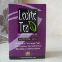 Чай черный и зеленый Leoste Tea "Восточная ночь"