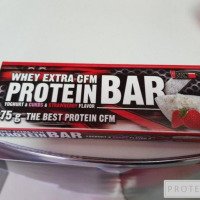 Протеиновый батончик Vision Whey extra CFM Protein BAR "Йогурт клубника"