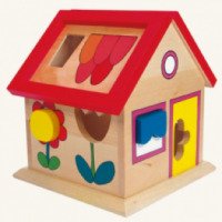 Детская деревянная игрушка-сортер Bino Villa Florina