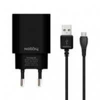Сетевое зарядное устройство Nobby Comfort 007-001 USB 1.2A