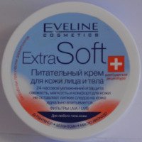 Питательный крем для кожи лица и тела Eveline Cosmetics Extra Soft