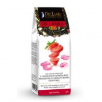 Чай черный De Luxe Foods&Goods Selected с клубнично-ванильным ароматом и кусочками клубники