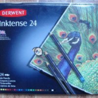 Чернильные карандаши Derwent Inktense 24