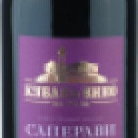 Вино столовое полусладкое красное Кубань вино "Саперави"