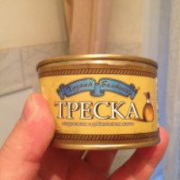 Консервы Хозяин Балтики "Треска натуральная с добавлением масла"