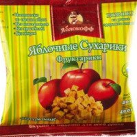 Яблочные сухарики Яблокофф "Фруктарики"