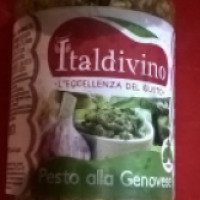 Соус на основе растительных масел Delizio di Riviero "Italdivino Песто"