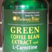 БАД Puritan's Pride Экстракт зеленого кофе с L-карнитином