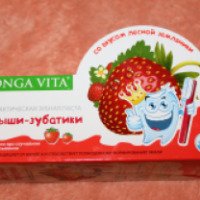 Зубная паста Longa Vita "Малыши-зубастики"