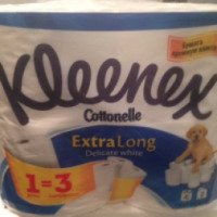 Туалетная бумага Kleenex Cottonelle Extra Long Delicate White