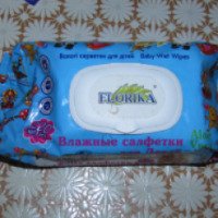 Влажные салфетки "Florika" для детей