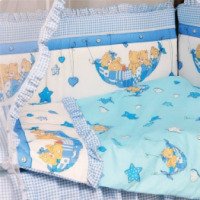Комплект для детской кроватки Мама Шила "Мишки в гамаке"