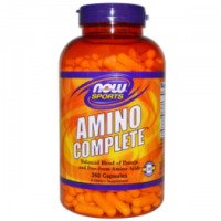 Комплекс аминокислот Amino Complete Now Foods Sports