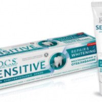 Зубная паста R.O.C.S. "Sensitive Repair & Whitening"