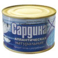 Консервы рыбные Русский рыбный мир "Сардина натуральная"