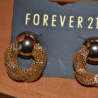 Сережки Forever 21 Knotted Chain Studs