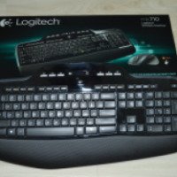 Беспроводная клавиатура и мышь Logitech Wireless Desktop mk710