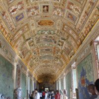 Экскурсия в галерею географических карт (Ватикан)