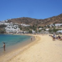 Пляж Милопотас (Греция, о. Иос)