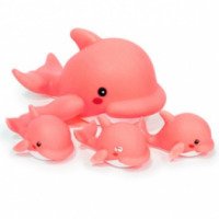 Игрушка для ванной Курносики "Семейка дельфинов"