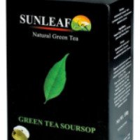 Чай зеленый SunLeaf С саусепом