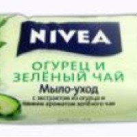 Мыло-уход NIVEA "Огурец и зеленый чай"