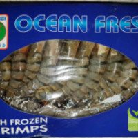 Черные тигровые креветки в панцире с головой свежемороженые Sea Fresh Limited