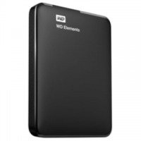 Внешний жесткий диск WD Elements Portable 1 Tb (WDBUZG0010BBK)