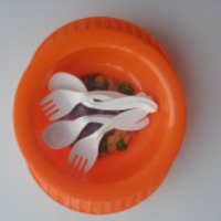Тарелочка для детского питания "Полимербыт"