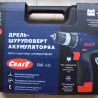 Дрель-шуруповерт аккумуляторный Craft CAS 12L