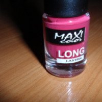 Лак для ногтей Maxi Color Long Lasting