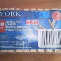 Прищепки для белья York EKO