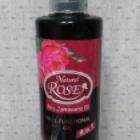 Натуральное многофункциональное розовое масло 4 в 1 Arsy Cosmetics "Natural Rose" с аргановым маслом