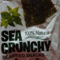 Морские водоросли Sea crunchy "Seaweed snacks with green tea"