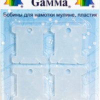 Бобины (шпули) Gamma для намотки мулине, пластик