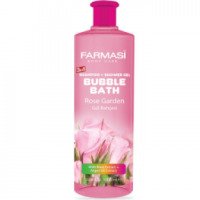 Пена для ванны Farmasi "Розовый сад" Bubble Bath Rose Garden