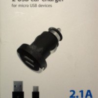 Автомобильное зарядное устройство Deppa Ultra Duo 2 USB Car Charger