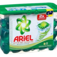 Капсулы для стирки Ariel Active Gel для стирки белого и светлого белья