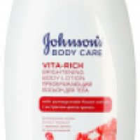 Лосьон для тела Johnson's Body Care Vita-Rich с экстрактом цветка граната