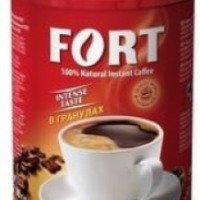 Кофе натуральный растворимый гранулированный Fort