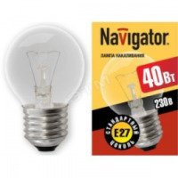 Лампа накаливания Navigator 40 Вт