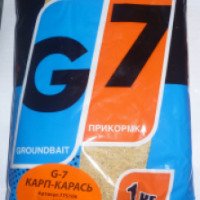 Прикормка GREENFISHING G-7 Карп-Карась Чеснок