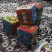 Детские кубики Мякиши "Умная математика"