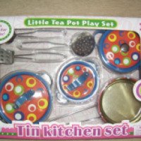 Игровой набор посуды Tin Kitchen Set