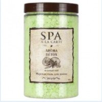 Морская соль для ванны Л'Этуаль SPA A la Carte Aroma Detox Зеленый Чай