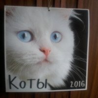 Календарь настенный перекидной Фактор "Коты"