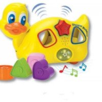 Развивающая музыкальная игрушка-сортер Keenway "Утка"