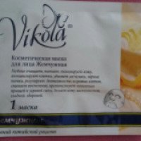 Тканевая маска для лица Vikola "Жемчужная"