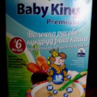 Молочная рисово-кукурузная каша Flory Baby King